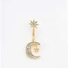 Top 10 🤩 CZ Cluster Solar System Belly Ring - 14 Gauge ⭐ -Playboy Shop 03844065 a
