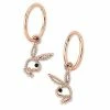 Promo ✨ Rose Gold Playboy Bunny Cutout Dangle Earrings - 18 Gauge 🔥 2 Promo ✨ Rose Gold Playboy Bunny Cutout Dangle Earrings - 18 Gauge 🔥 -Playboy Shop 03856655 a
