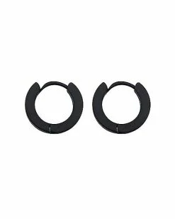 Brand new π Glow in the Dark Green and Black Huggie Hoop Earrings - 18 Gauge π 7 Brand new π Glow in the Dark Green and Black Huggie Hoop Earrings - 18 Gauge π -Playboy Shop 03867934 C