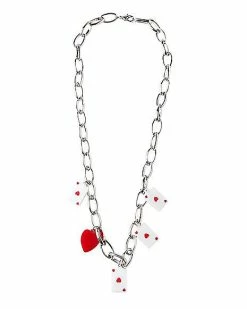 Promo 🧨 Playing Card Heart Charm Necklace 🧨 -Playboy Shop 03868312 b