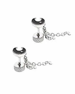 Brand new ✔️ Crescent Moon Dangle Fake Plugs - 18 Gauge 🤩 -Playboy Shop 03868916 d