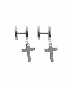 Top 10 π Cross Dangle Faux Plugs - 18 Gauge π 5 Top 10 π Cross Dangle Faux Plugs - 18 Gauge π -Playboy Shop 03869013 b
