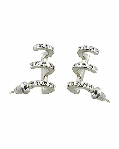 Best deal β¨ CZ Triple Loop Ear Cuff π― 3 Best deal β¨ CZ Triple Loop Ear Cuff π―