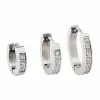 Buy ✨ Multi-Pack Square CZ Huggie Earrings 3 Pair - 18 Gauge 👏 1 Buy ✨ Multi-Pack Square CZ Huggie Earrings 3 Pair - 18 Gauge 👏 -Playboy Shop 03869880 a