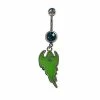 Buy π Glow in the Dark CZ Ghost Dangle Belly Ring - 14 Gauge π 1 Buy π Glow in the Dark CZ Ghost Dangle Belly Ring - 14 Gauge π -Playboy Shop 03871191 A