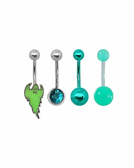 Best reviews of π Multi-Pack Glow in the Dark Ghost Belly Rings 4 Pack - 14 Gauge π 3 Best reviews of π Multi-Pack Glow in the Dark Ghost Belly Rings 4 Pack - 14 Gauge π