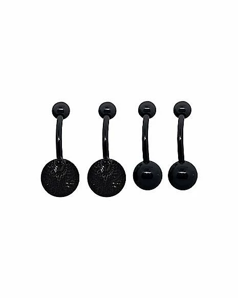 Budget ❤️ Multi-Pack Fuck Me Belly Rings 4 Pack - 14 Gauge ✨ 4 Budget ❤️ Multi-Pack Fuck Me Belly Rings 4 Pack - 14 Gauge ✨ - Image 2