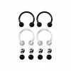 Deals π Multi-Pack Horseshoe Rings with Extra Yin Yang Balls 4 Pack - 16 Gauge π₯° 1 Deals π Multi-Pack Horseshoe Rings with Extra Yin Yang Balls 4 Pack - 16 Gauge π₯° -Playboy Shop 03871449 a