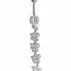 Best reviews of 💯 CZ and Silverplated Tier Star Dangle Belly Ring - 14 Gauge 🤩 2 Best reviews of 💯 CZ and Silverplated Tier Star Dangle Belly Ring - 14 Gauge 🤩 -Playboy Shop 03871803 a