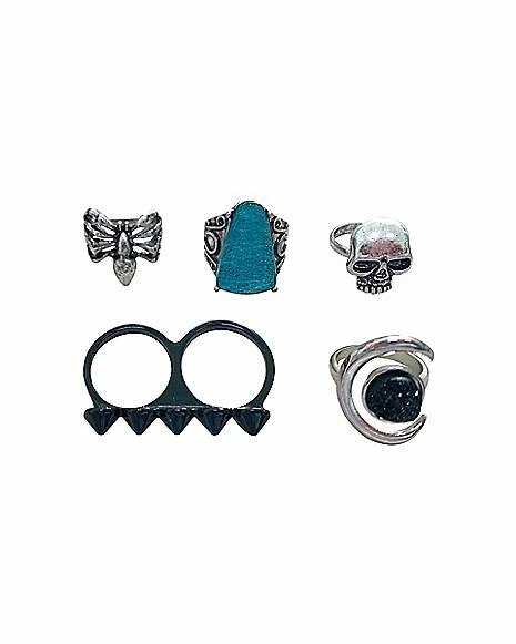 Wholesale π Multi-Pack Spider Skull Rings - 5 Pack π₯° 3 Wholesale π Multi-Pack Spider Skull Rings - 5 Pack π₯°