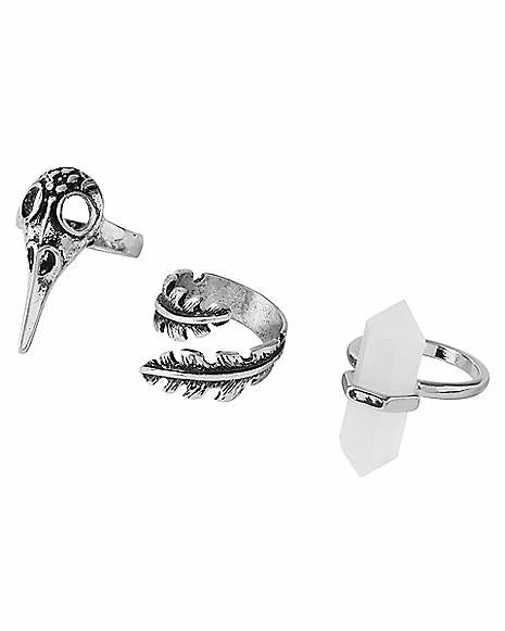Outlet π Multi-Pack Bird Crystal Rings - 5 Pack π 5 Outlet π Multi-Pack Bird Crystal Rings - 5 Pack π - Image 3