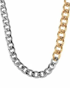 Top 10 💯 Two-Tone Thick Chain Necklace 😀 -Playboy Shop 03871969 b