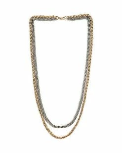 Top 10 😀 Two-Tone Layered Necklace 😍