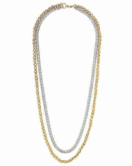 Top 10 π Two-Tone Layered Necklace π 4 Top 10 π Two-Tone Layered Necklace π - Image 2