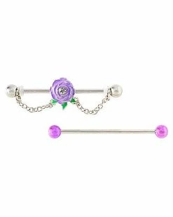 Budget π Multi-Pack Flower Chain Industrial Barbells 2 Pack - 14 Gauge β¨ 5 Budget π Multi-Pack Flower Chain Industrial Barbells 2 Pack - 14 Gauge β¨ -Playboy Shop 03872264 b