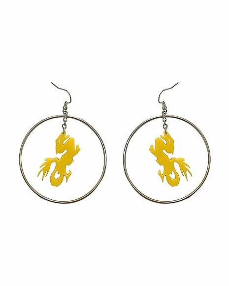 Cheapest π Dragon Dangle Hoop Earrings β 3 Cheapest π Dragon Dangle Hoop Earrings β