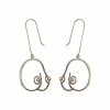 Best Sale π Goldtone Boob Outline Dangle Earrings π₯ 2 Best Sale π Goldtone Boob Outline Dangle Earrings π₯ -Playboy Shop 03872397
