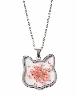 Deals 😍 Flower Cat Chain Necklace 🧨