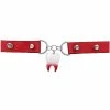 Top 10 ⭐ Red Spike Tooth Charm Dangle Choker Necklace 😉 -Playboy Shop 03873429 a