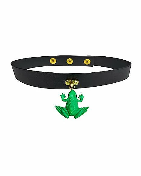 Outlet π Frog Charm Choker Necklace π 3 Outlet π Frog Charm Choker Necklace π