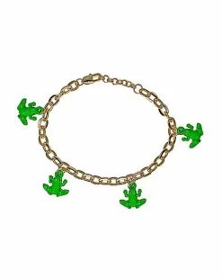 Best Sale 😍 Frog Charm Bracelet 🛒