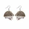 Outlet 💯 Hedgehog Dangle Earrings - 18 Gauge ✔️ 1 Outlet 💯 Hedgehog Dangle Earrings - 18 Gauge ✔️ -Playboy Shop 03873692 a
