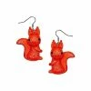 Flash Sale 💯 Orange Squirrel Dangle Earrings - 18 Gauge 🎁 -Playboy Shop 03873700 a