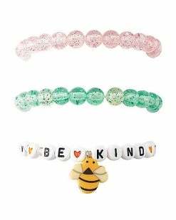 Best Sale ❤️ Multi-Pack Be Kind to Yourself Bracelets - 3 Pack 🔥 -Playboy Shop 03873759 b