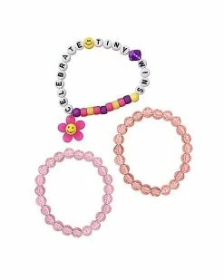 Best Sale 😉 Multi Pack Celebrate Tiny Wins Bracelets - 3 Pack ✨