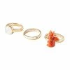 Promo 👍 Multi-Pack Opal-Effect Squirrel Rings - 3 Pack 🛒 -Playboy Shop 03873791 a