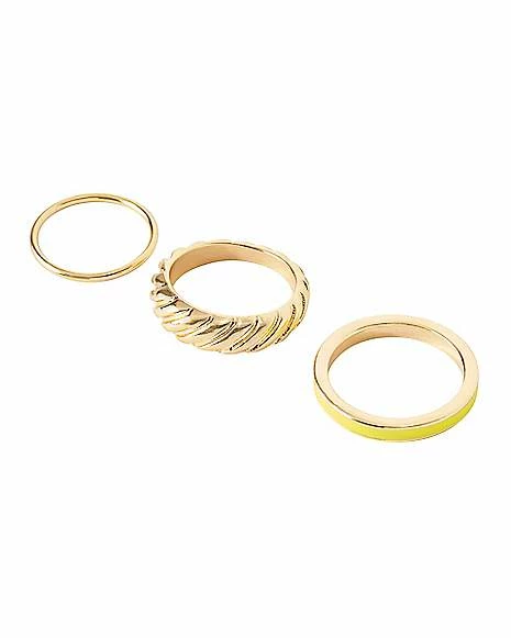 Cheap π Multi-Pack Goldtone Daisy and Flower Rings - 9 Pack π 5 Cheap π Multi-Pack Goldtone Daisy and Flower Rings - 9 Pack π - Image 3