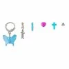 Wholesale ⭐ Multi-Pack Butterfly Cross Heart Fish Earrings - 6 Pack 👍 -Playboy Shop 03874070 a