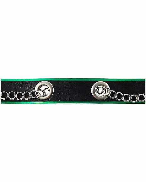 Hot Sale π Green and Black Eyelet Chain Choker Necklace π₯ 4 Hot Sale π Green and Black Eyelet Chain Choker Necklace π₯ - Image 2