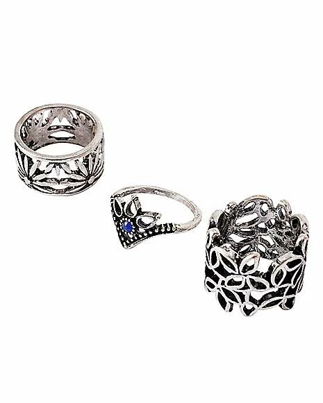 Coupon 🧨 Multi-Pack Floral Ring Set - 5 Pack ⌛ 4 Coupon 🧨 Multi-Pack Floral Ring Set - 5 Pack ⌛ - Image 2