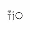 Hot Sale 🤩 Multi-Pack CZ Racoon Hoop and Bone Nose Rings 3 Pack - 20 Gauge 🎁 -Playboy Shop 03874435