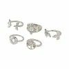 Coupon 🎉 Multi-Pack Assorted Rings - 5 Pack 😀 -Playboy Shop 03874856 a