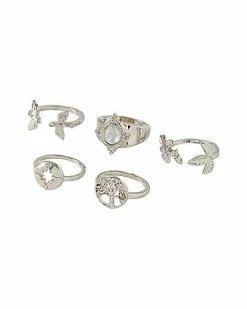 Coupon 🎉 Multi-Pack Assorted Rings - 5 Pack 😀