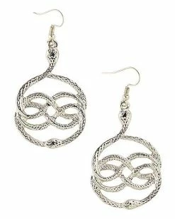 Brand new ✔️ Snake Knot Dangle Earrings - 18 Gauge 👍