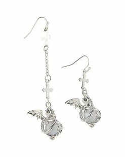 Best Pirce 🎁 Dragon Cross Dangle Earrings 😀