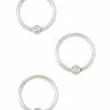 Coupon π Multi-Pack CZ and Silverplated Hinged Hoop Rings 3 Pack - 16 Gauge π 1 Coupon π Multi-Pack CZ and Silverplated Hinged Hoop Rings 3 Pack - 16 Gauge π -Playboy Shop 03880739 a