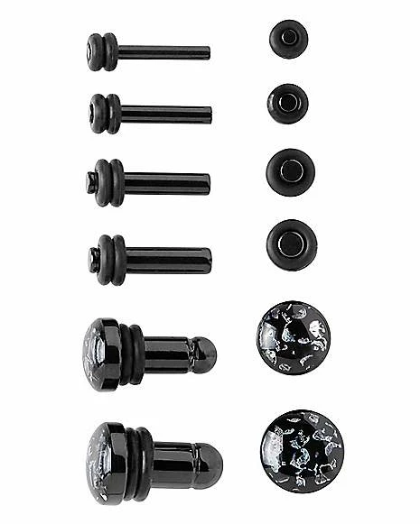 Coupon π Multi-Pack Black Stone Plugs - 6 Pair π 3 Coupon π Multi-Pack Black Stone Plugs - 6 Pair π