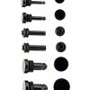 Wholesale 🎁 Multi-Pack Flat Top Black Plug Set - 14-4 Gauge 👍 -Playboy Shop 03883170 a