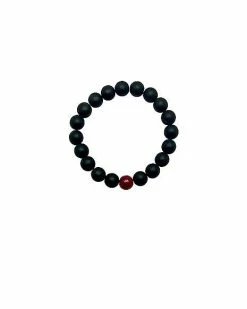 Outlet π Red and Black Distance Bracelets - 2 Pack π 7 Outlet π Red and Black Distance Bracelets - 2 Pack π -Playboy Shop 03883931 c