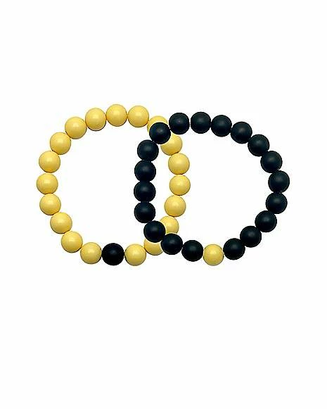 Best deal π Yellow and Black Distance Bracelets - 2 Pack π 3 Best deal π Yellow and Black Distance Bracelets - 2 Pack π