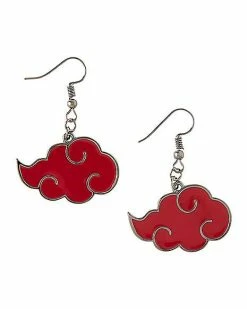 Flash Sale 🔔 Akatsuki Dangle Earrings - Naruto Shippuden 😉