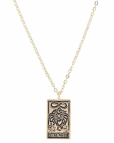 Brand new π Strength Tarot Pendant Chain Necklace π― 3 Brand new π Strength Tarot Pendant Chain Necklace π―