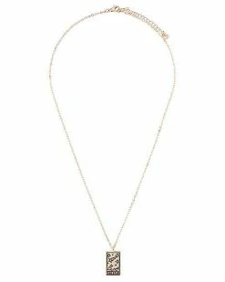 Deals 🔥 The Star Tarot Pendant Chain Necklace 😉 -Playboy Shop 03887874 b