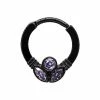 Deals ⌛ Purple CZ Trio Septum Ring - 16 Gauge 🎁 -Playboy Shop 03906211 a