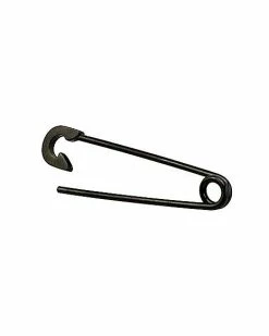 New π Black Safety Pin Industrial Barbell - 14 Gauge π 7 New π Black Safety Pin Industrial Barbell - 14 Gauge π -Playboy Shop 03906807 c