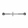 Discount π₯ CZ Cross Industrial Barbell - 14 Gauge π 2 Discount π₯ CZ Cross Industrial Barbell - 14 Gauge π -Playboy Shop 03911997 a